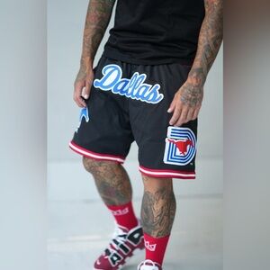 M4  YK 1K Dallas Athletic Men Shorts Size S